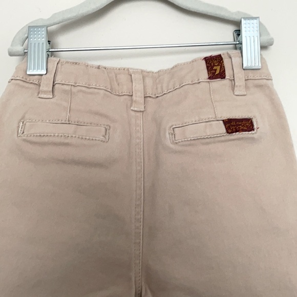 7 for all mankind khaki shorts - Picture 5 of 6